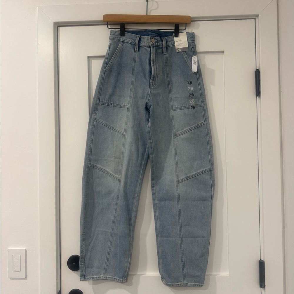 GAP Light Blue Flare & Wide Leg Jeans